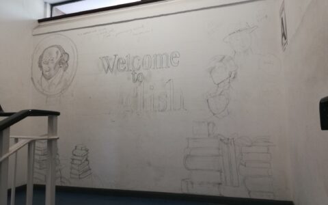 Year 10 English Mural