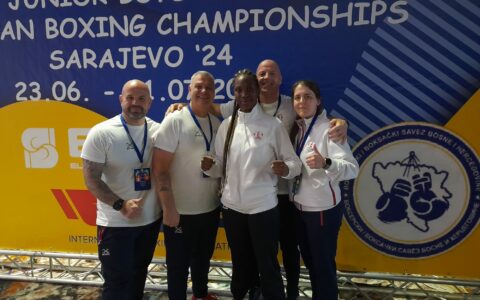 Junior European Boxing Silver Medallist