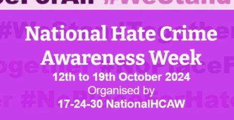 National Hate Crime Awareness Week 12th-19th October 
