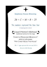 Epiphany Blessing of the Doors