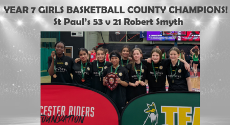  Year 7 Girls - Basketball County Champions 