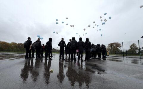 Balloon Release for Harrison