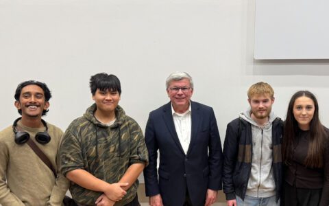 Year 13 Politics Students meet former US Congressmen